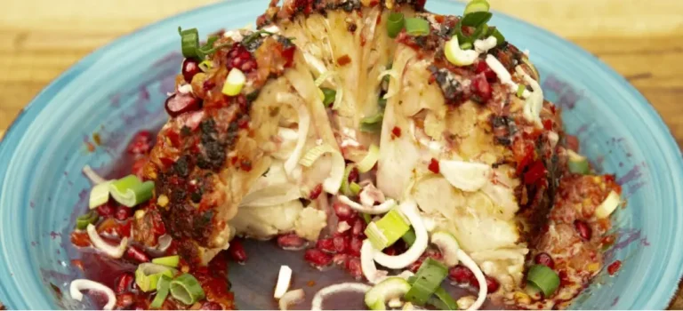 Geraeucherter Blumenkohl